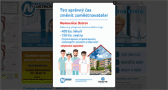 Desktop Screenshot of nemostrov.cz